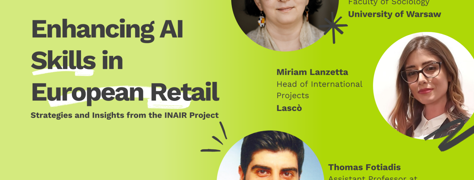 Enhancing AI Skills in European Retail: Strategies and Insights from the INAIR Project