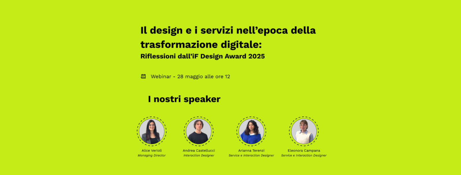 Il design e i servizi nell’epoca della trasformazione digitale: riflessioni dall’iF Design Award 2025