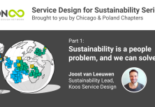 Service Design for Sustainability Series: Part 1 — Sustainability is a people problem, and we can solve it