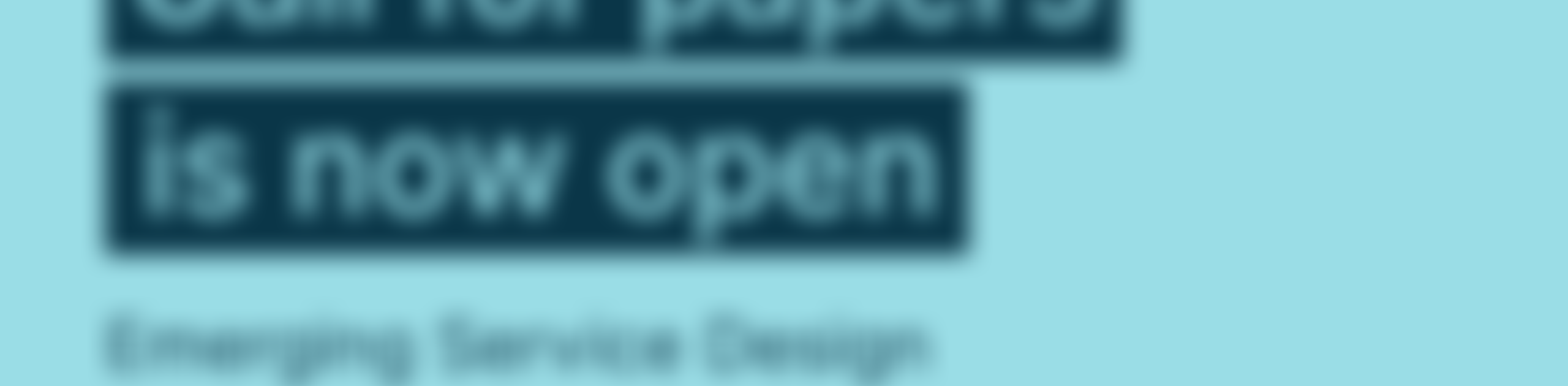 Touchpoint Vol. 17 No. 2 | Call for papers is now open