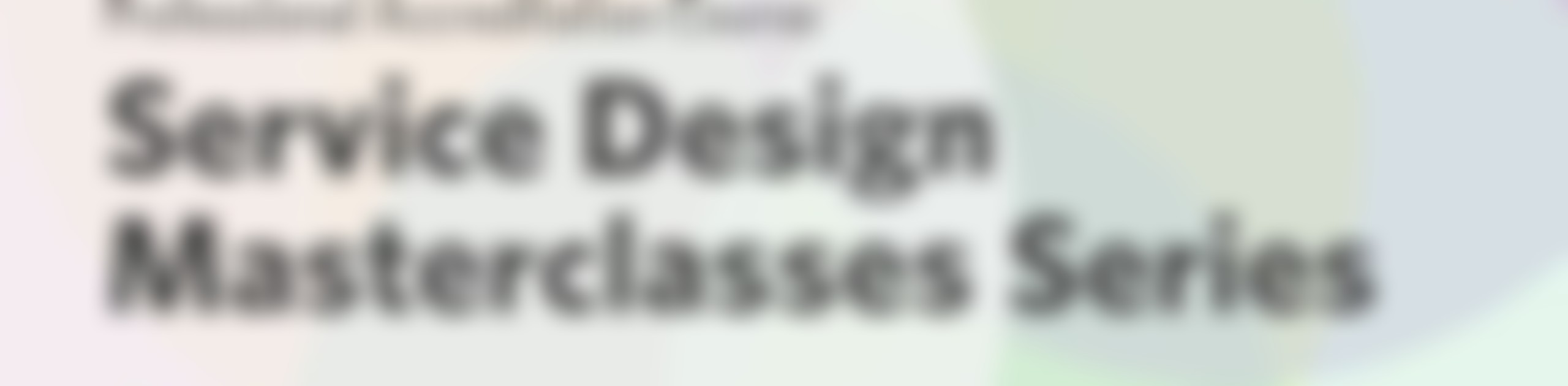 Become a Certified Service Design Professional at the SDN Academy!