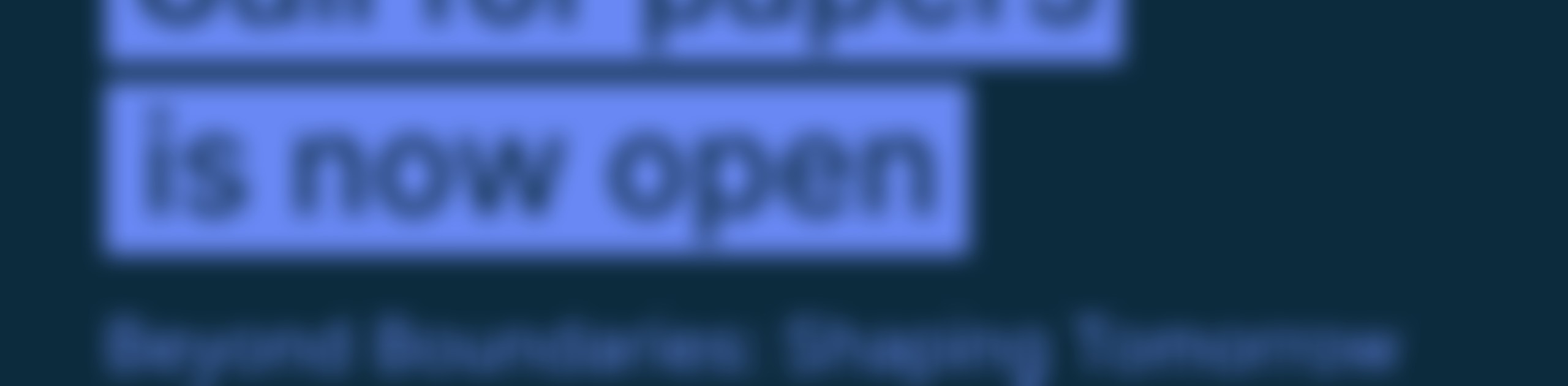 Touchpoint Vol. 17 No. 3 | Call for papers is now open