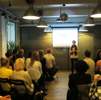 Moderating the day: Katrine Rau from FJORD Copenhagen -- 