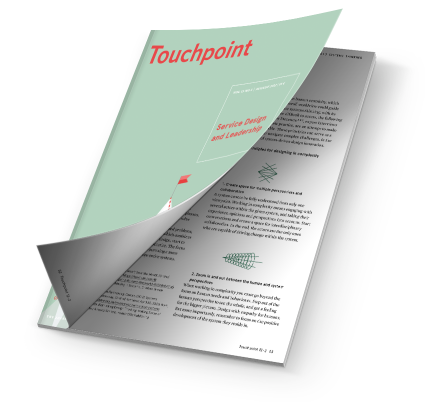 Touchpoint Vol. 13 No. 2 – Service Design and Leadership