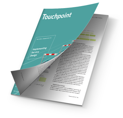 Touchpoint Vol.14 No.3 Service Design Implementation