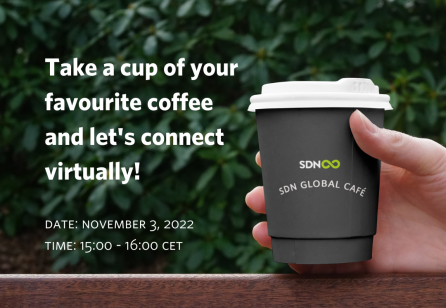 SDN Global Café - Join us on November 3!