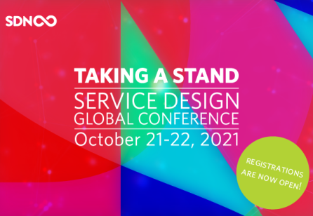Early bird tickets are now available for Service Design Global Conference 2021!