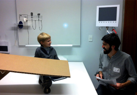 Designing for a Child’s Experience of Clinical Rounds:  A Participatory Design Challenge