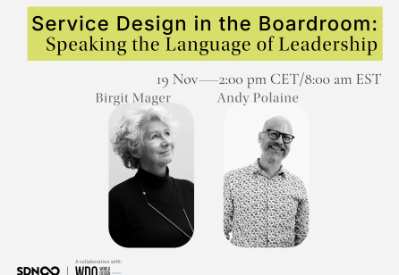 Service Design in the Boardroom: Speaking the Language of Leadership