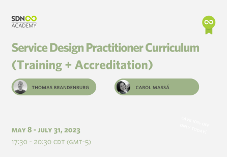 Service Design Practitioner Curriculum (Training + Accreditation)