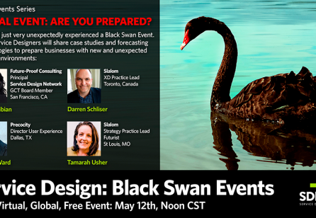 SPECIAL EVENT> Black Swan Events: Service Design to Prepare for the Future