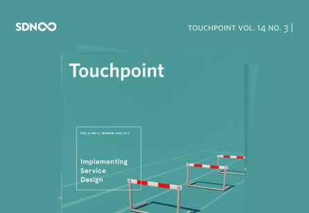 Touchpoint Vol. 14 No.3  | Implementing Service Design is out!