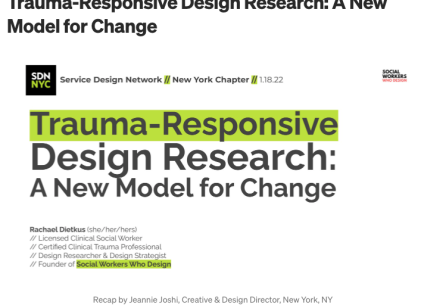 Trauma-Responsive Design Research: A New Model for Change