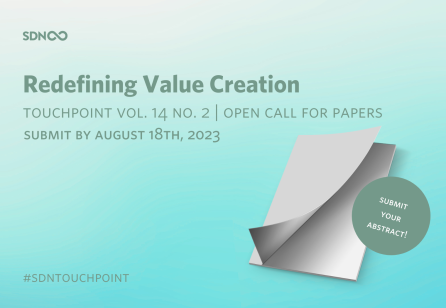 Touchpoint Vol. 14 No. 2 Call for Papers | Redefining Value Creation