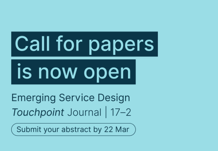 Touchpoint Vol. 17 No. 2 | Call for papers is now open