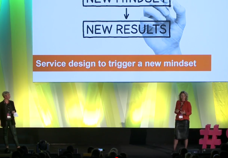 J. Bastiaans & M. Versteeg: Triggering Design Thinking amongst customer journey experts