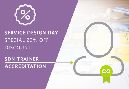 Service Design Day - Apply for your Accreditation and save 20% off