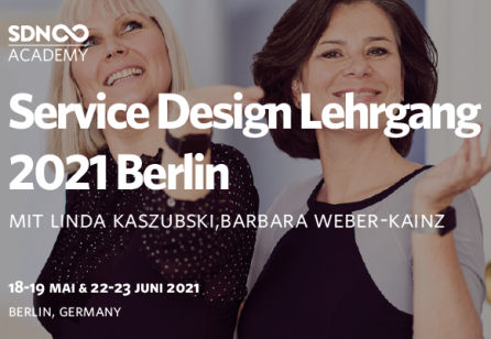 Service Design Lehrgang 2021 Berlin