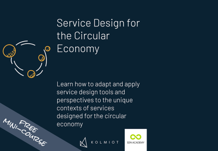 Free mini-course: Service Design for the Circular Economy