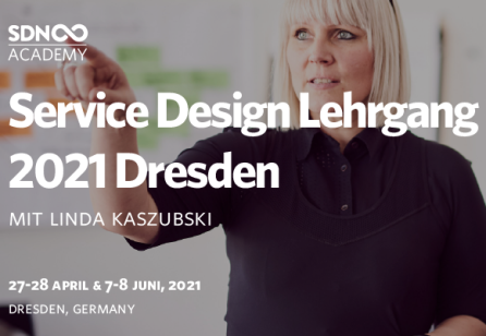 Service Design Lehrgang 2021 Dresden