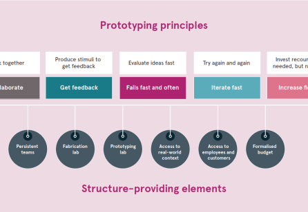 Creating a Structure for Organisation-wide Prototyping - Six structure-building elements to institutionalise prototyping