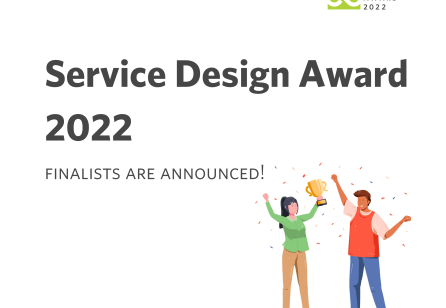 Service Design Award 2022 - The Finalists