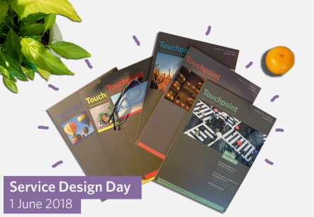 Get 50% off on Touchpoint issues  in celebration of Service Design Day!