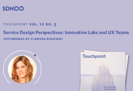 Touchpoint Vol. 12 No. 3: Service Design Perspectives: Innovation Labs and UX Teams