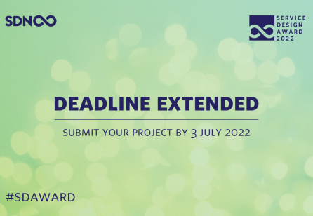 Service Design Award 2022 - Deadline Extension