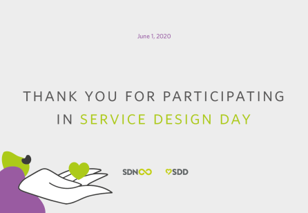Thank You for Participating in Service Design Day