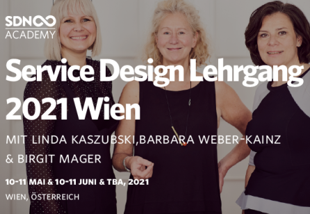 Service Design Lehrgang 2021 Wien