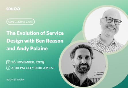 SDN Global Café The Evolution of Service Design with Ben Reason and Andy Polaine