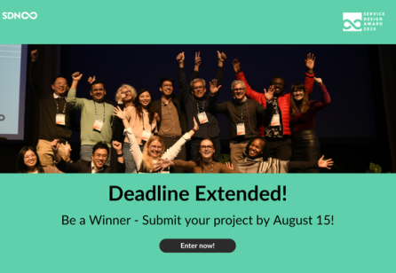 Service Design Award: Deadline Extension