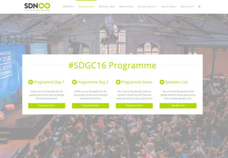 Our #SDGC16 programme is ready for you and out now!