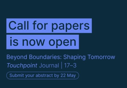 Touchpoint Vol. 17 No. 3 | Call for papers is now open