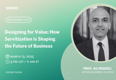 Designing for Value: How SDN Global Café  - Servitization is Shaping the Future of Business