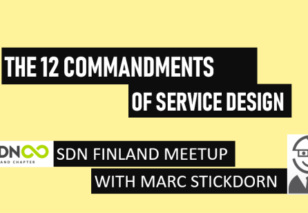 SDN MeetUp with Marc Stickdorn