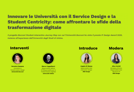 Innovare le Università con il Service Design e la Student Centricity