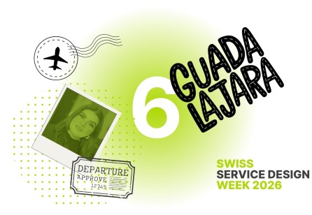 Day 6 of the Swiss Service Design Week 2026 with Monse Moreno