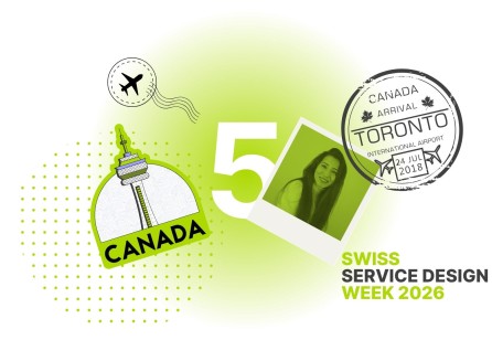 Day 5 of the Swiss Service Design Week 2026 with Shivika Sood