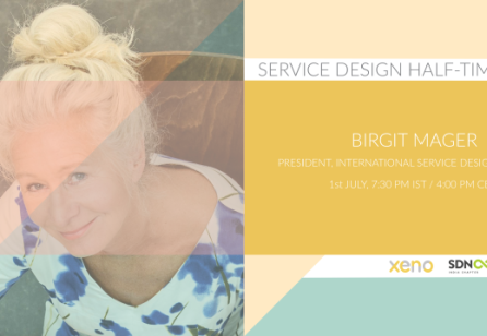 Service Design Half-time with Birgit Mager