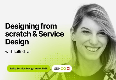 Highlights from the webinar "Designing from scratch & Service Design" with Lilli Graf