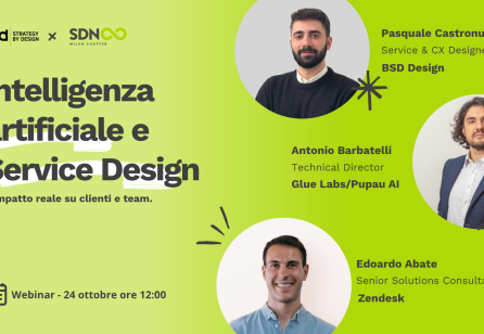 Intelligenza artificiale e Service Design: l'impatto reale su clienti e team.