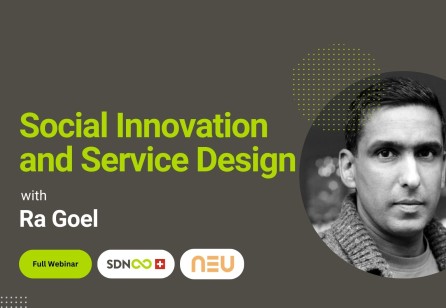 Highlights from the webinar "Social Innovation and Service Design" with Ra Goes