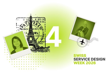 Day 4 of the Swiss Service Design Week 2026 with Asako Nakano and Bertrand Cochet