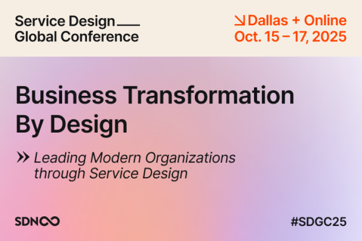 Service Design Global Conference 2025